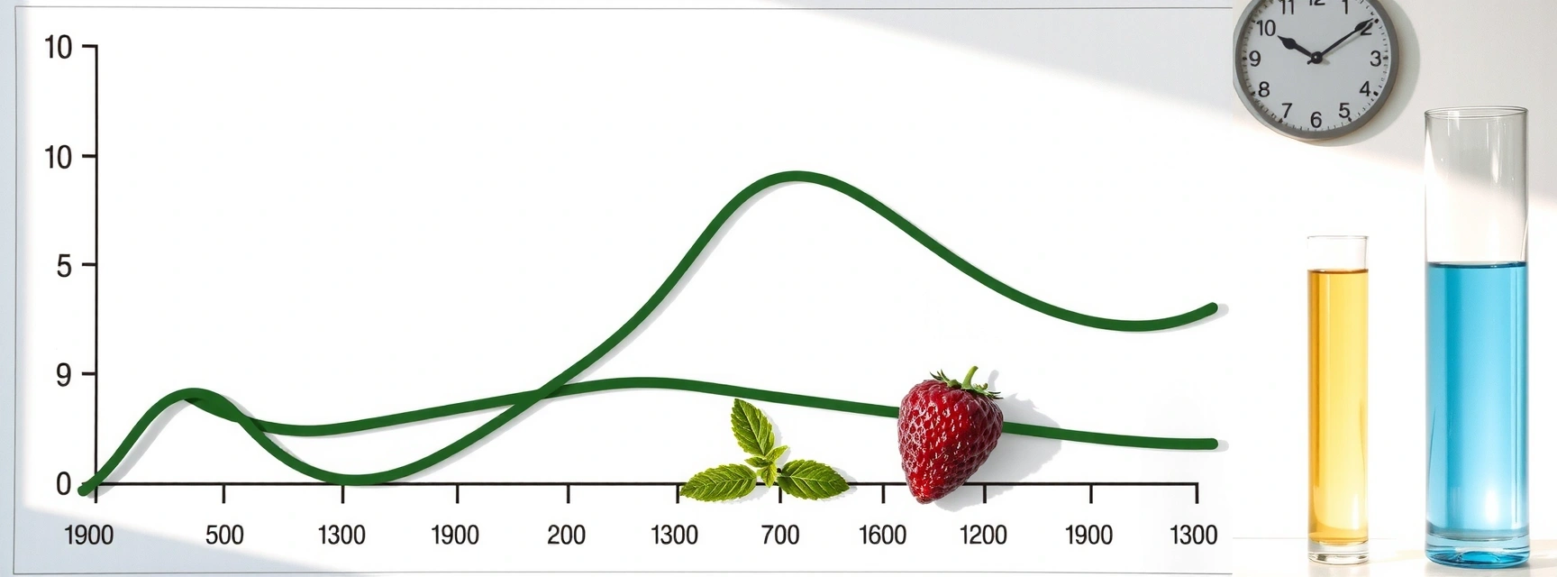 Graphique d'évolution type